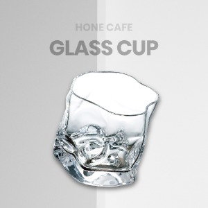 홈카페 투명 유리컵